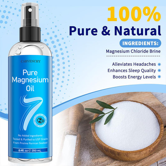 Magnesium Oil Spray——More Energy &amp; Balance, helps with musle cramps, restless legs.