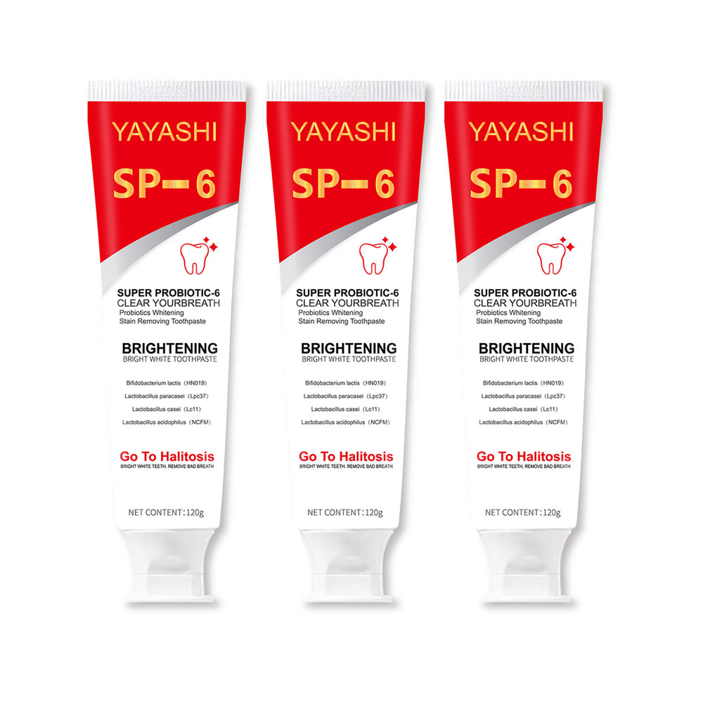 YAYASHI™ SP-6 Probiotic Whitening Toothpaste